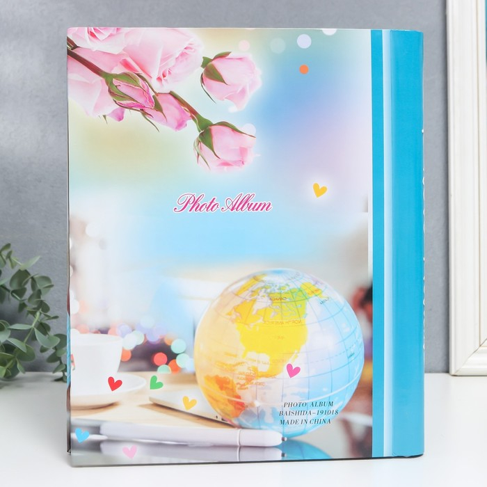 Фотоальбом магнитный 20 листов Фотоальбом магнитный 20 листов "Цветочный" МИКС 29х24,5х2,5 см