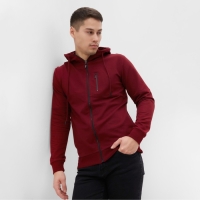 Толстовка мужская, цвет бордовый, размер 56 (3XL)