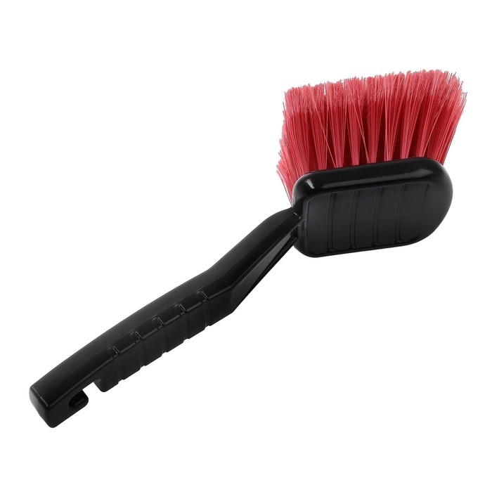 Щетка для мытья колес, мягкий ворс 24 см, красный Щетка для мытья колес, мягкий ворс 24 см, красный