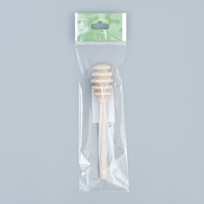 Ложечка для меда из алтайской березы 12,5 см Ложечка для меда из алтайской березы 12,5 см