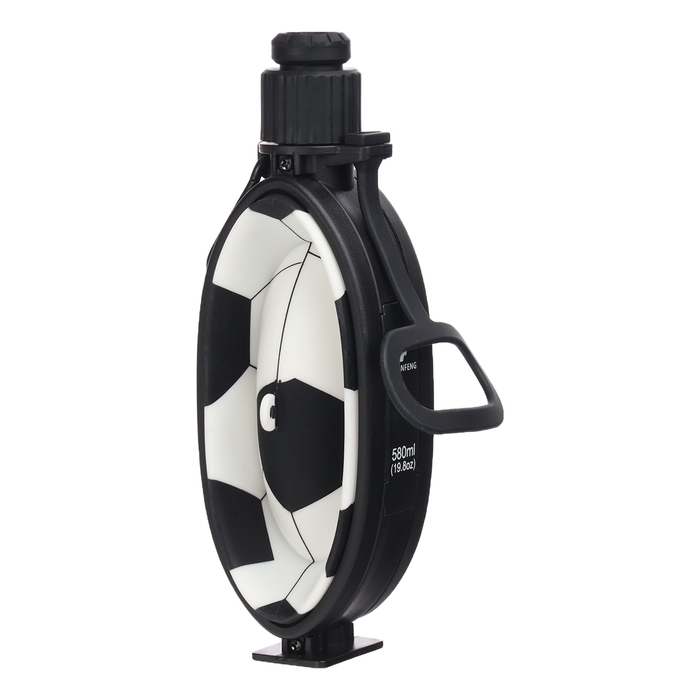 Бутылка для воды, 580 мл,  Бутылка для воды, 580 мл, "Футбольный мяч", 20.9 х 16 см