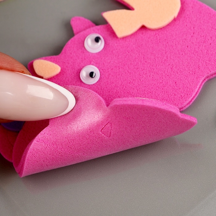 Набор наклеек из EVA  Набор наклеек из EVA "Животные", 9 шт