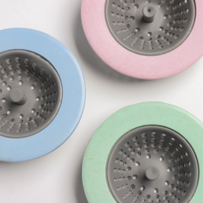 Фильтр для раковины d=10,8 см, цвет МИКС Фильтр для раковины d=10,8 см, цвет МИКС