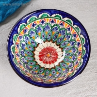 Коса Риштанская Керамика "Узоры", 18 см, большая, микс