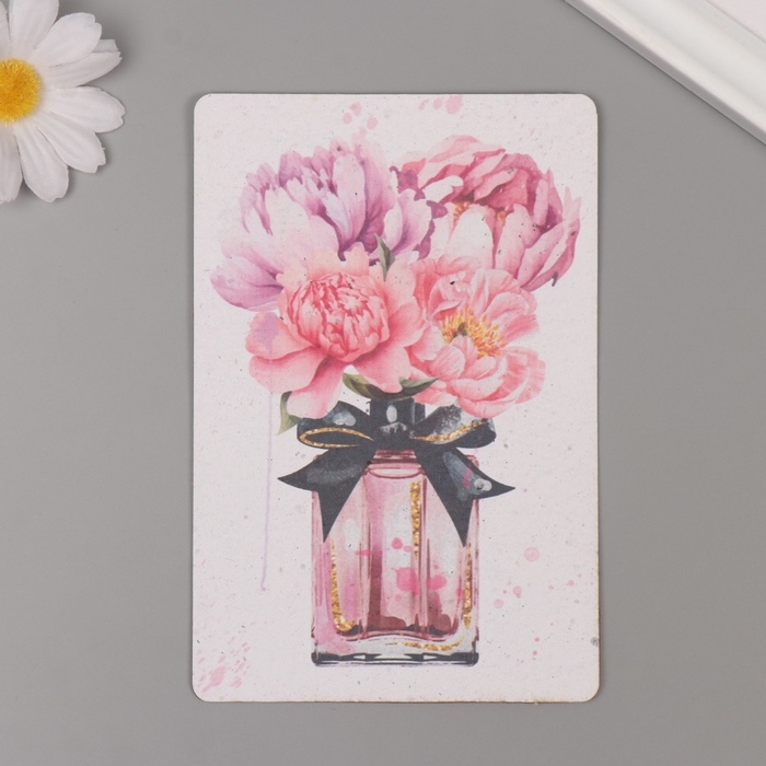 Растущая открытка Растущая открытка "Пионы" 10*15 см