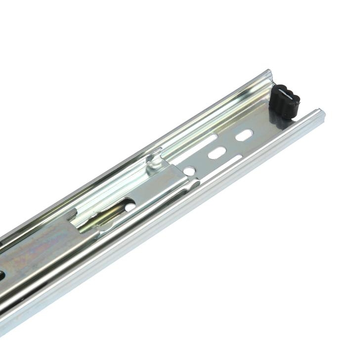 Шариковые направляющие, полное выдвижение, 35/450 мм, сталь Шариковые направляющие, полное выдвижение, 35/450 мм, сталь