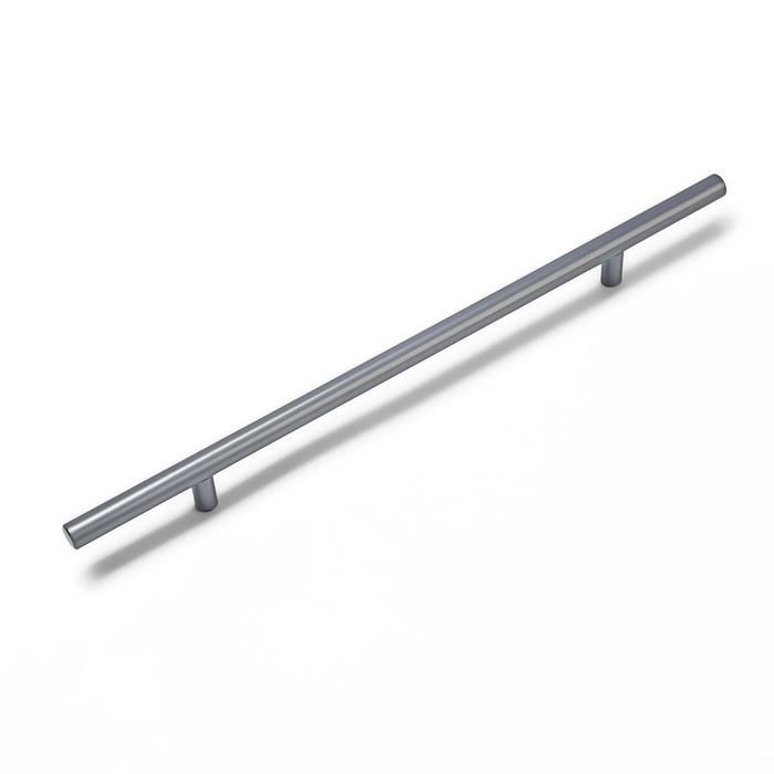 Ручка рейлинг ТУНДРА, облегчённая, d=12 мм, м/о 224/350 мм, внеш ножка, цвет графит Ручка рейлинг ТУНДРА, облегчённая, d=12 мм, м/о 224/350 мм, внеш ножка, цвет графит