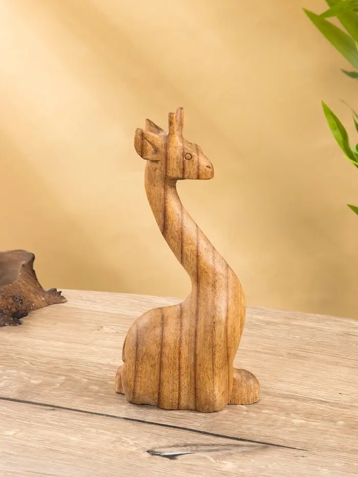 Сувенир "Жирафик" дерево Пиннис, 12х6х25 см, цв. коричневый Сувенир "Жирафик" дерево Пиннис, 12х6х25 см, цв. коричневый