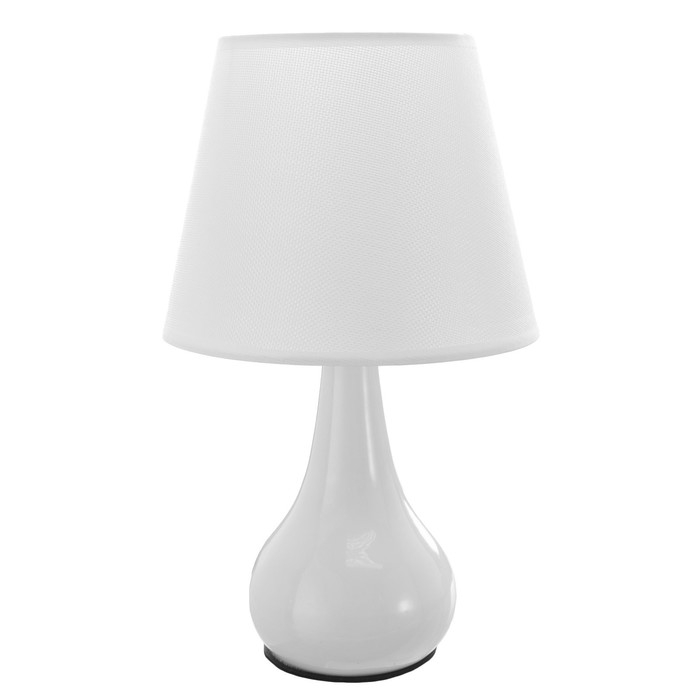 Лампа настольная 58084/1 1х40Вт Е27 белый 20х20х35,5 см RISALUX