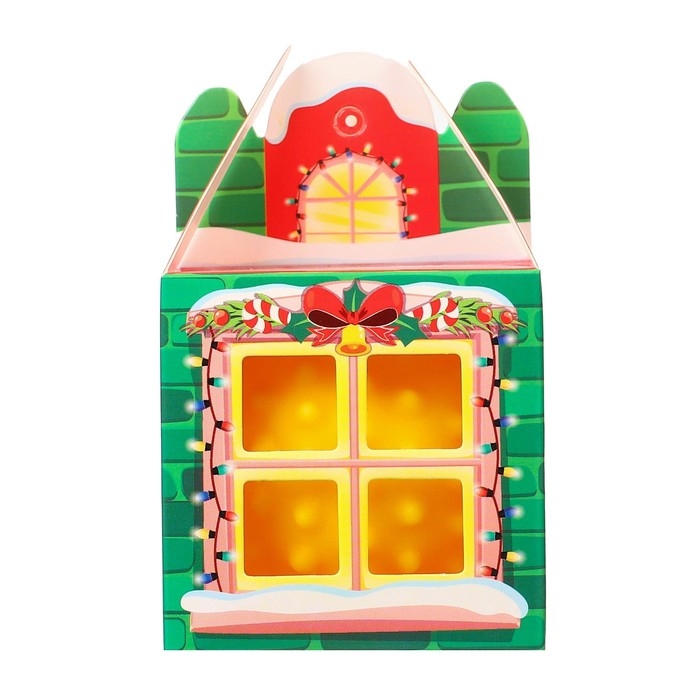 Развивающий тактильный мячик «Домик», Новогодняя подарочная упаковка, 1 шт., Крошка Я Развивающий тактильный мячик «Домик», Новогодняя подарочная упаковка, 1 шт., Крошка Я