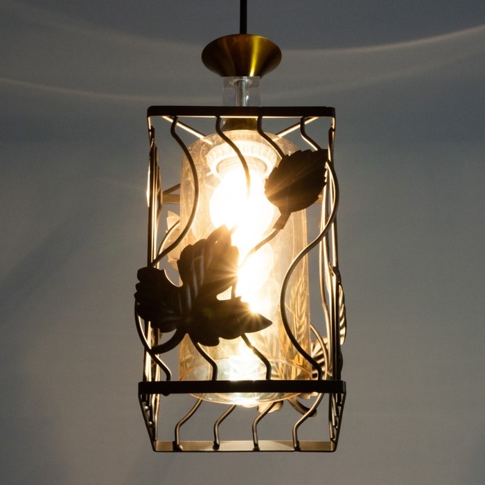 Светильник BayerLux 2108/1BK E27 40Вт черный 14х14х100 см Светильник BayerLux 2108/1BK E27 40Вт черный 14х14х100 см