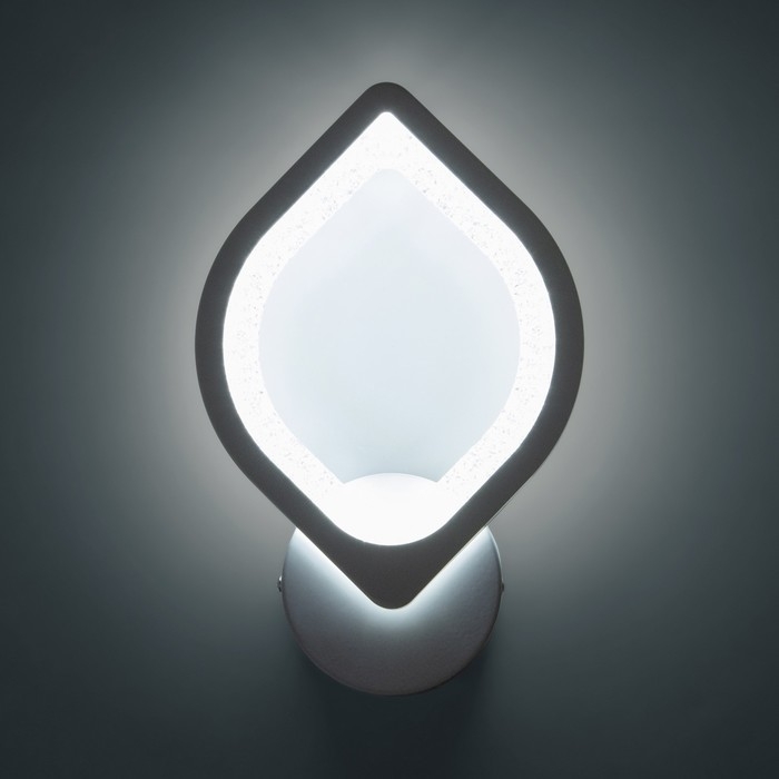 Бра "Флора 2" LED 22Вт 3000-6500К Белый D290мм