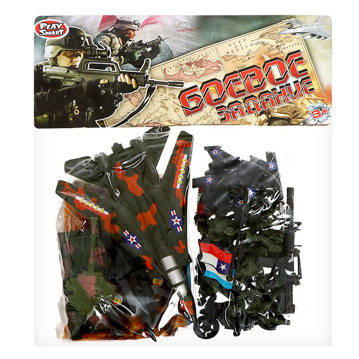 Набор солдатиков «Боевое задание», МИКС Набор солдатиков «Боевое задание», МИКС