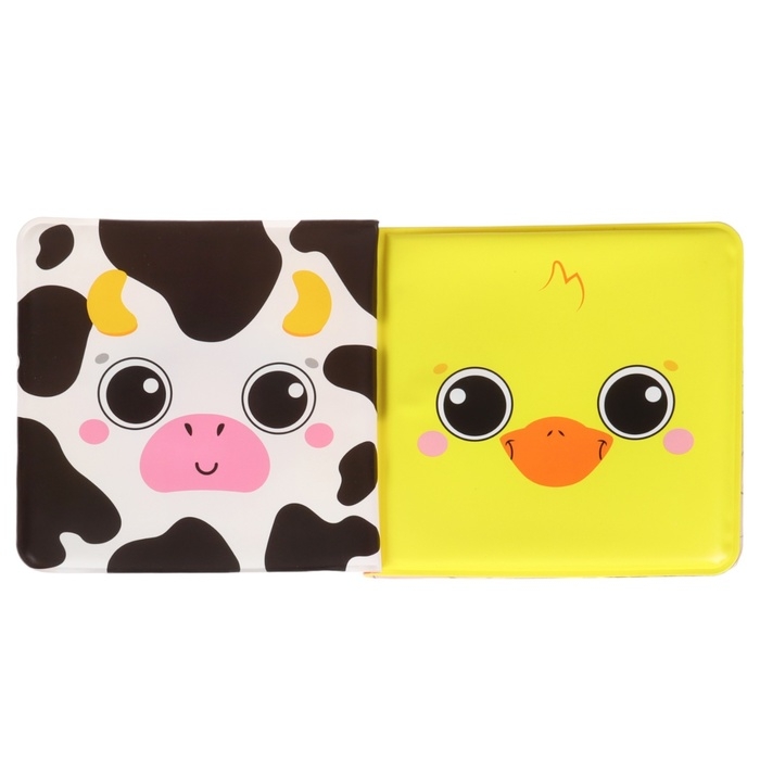 Набор книжек - игрушек для ванны «В зоопарке», водная раскраска, 3 шт., Крошка Я Набор книжек - игрушек для ванны «В зоопарке», водная раскраска, 3 шт., Крошка Я