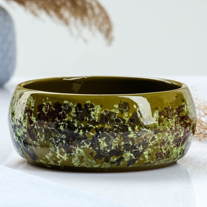 Судок для запекания Судок для запекания "Русский" 0,9л / 16,5х6,5см, малахитовая