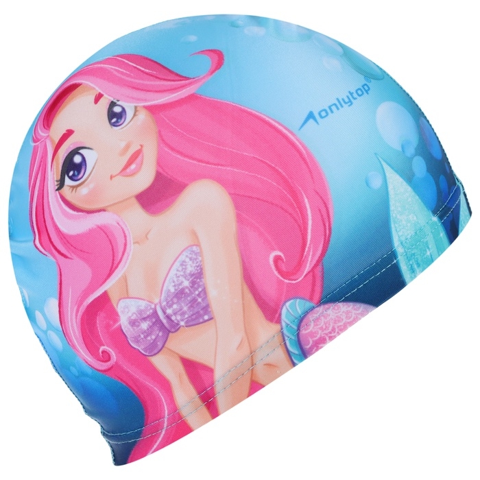 Набор для плавания детский ONLYTOP Swim «Русалка»: очки, шапочка, обхват 46-52 см Набор для плавания детский ONLYTOP Swim «Русалка»: очки, шапочка, обхват 46-52 см