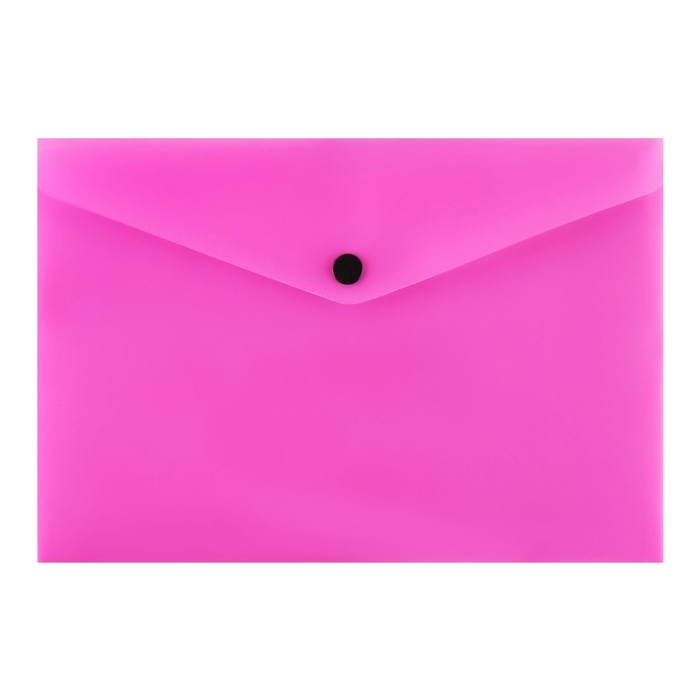 Набор папок-конвертов на кнопке 4 штуки, А5, 150 мкм, Calligrata Neon, полупрозрачные, неоновый микс Набор папок-конвертов на кнопке 4 штуки, А5, 150 мкм, Calligrata Neon, полупрозрачные, неоновый микс