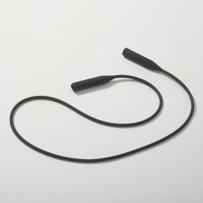 Шнурок силиконовый для очков №1 Чёрный Шнурок силиконовый для очков №1 Чёрный