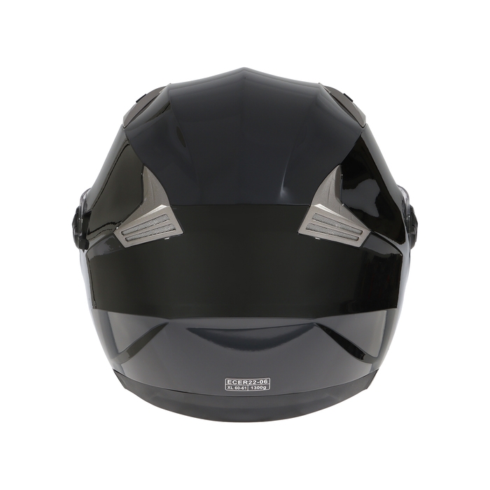 Шлем открытый с двумя визорами, размер XL (60-61), модель - BLD-708E, черный глянцевый Шлем открытый с двумя визорами, размер XL (60-61), модель - BLD-708E, черный глянцевый
