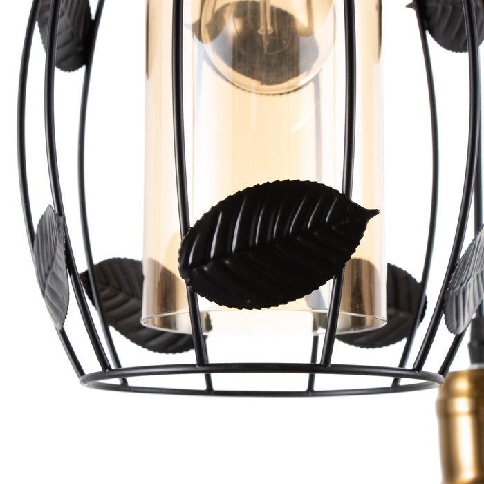 Светильник BayerLux Светильник BayerLux "Лаура" 3хE27 40Вт черный 32х32х100 см