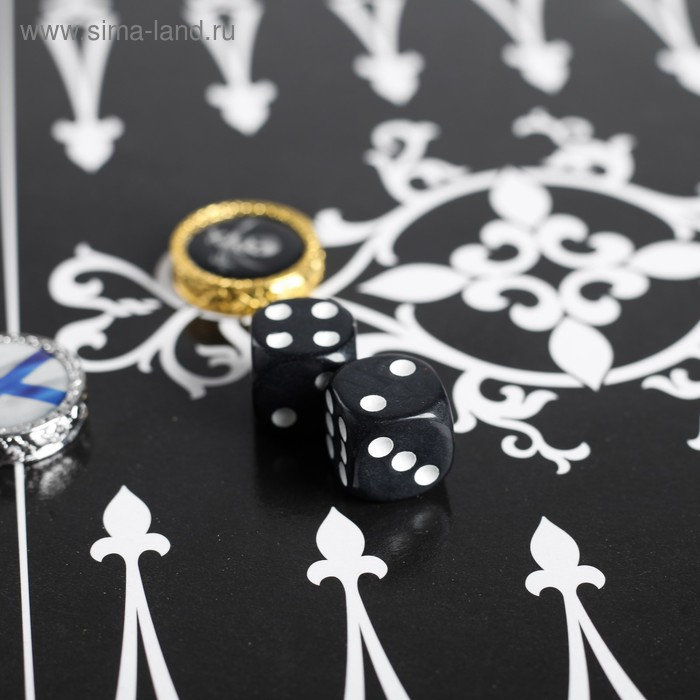 Нарды в мешочке с полем «Корабль», 13 х 20 см Нарды в мешочке с полем «Корабль», 13 х 20 см