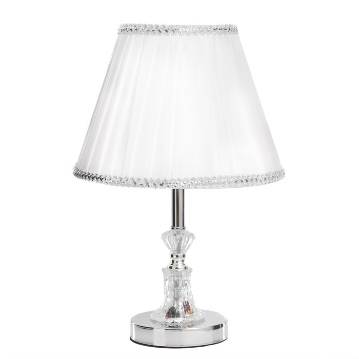 Лампа настольная Е27 220В "Чистота" низ с подсветкой 38х25х25 см RISALUX