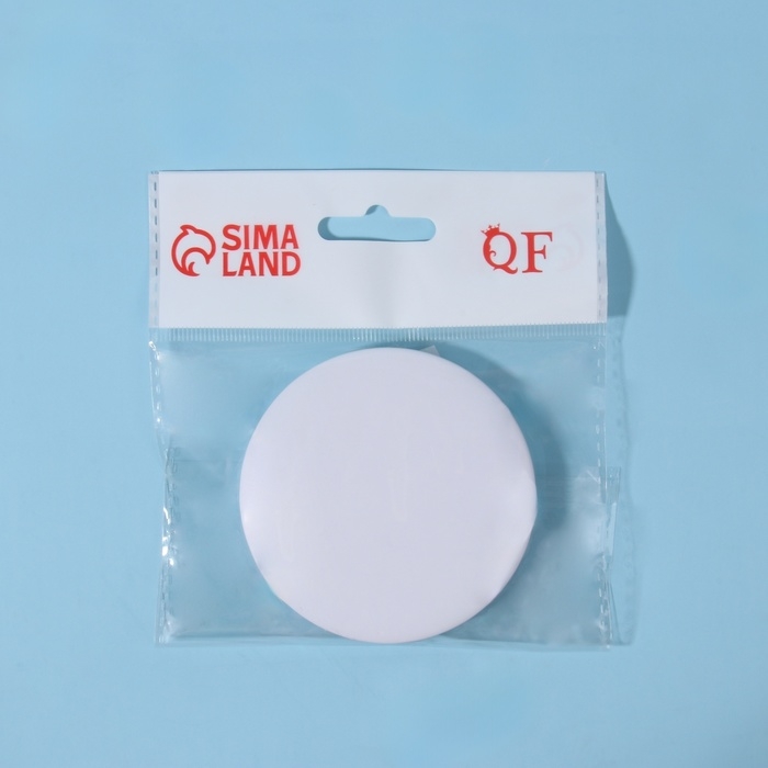 Зеркало складное, d 7,5 см, цвет белый Зеркало складное, d 7,5 см, цвет белый