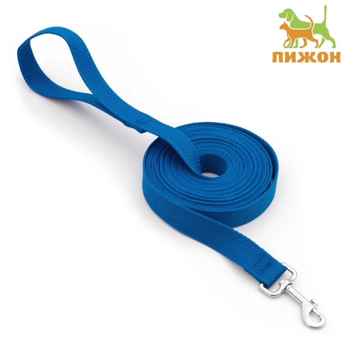 Поводок 5 м х 2,5 см, синий Поводок 5 м х 2,5 см, синий