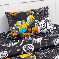Постельное бельё 1,5 сп "Let's rock" Transformers 143х215 см, 150х214 см, 50х70 см -1 шт