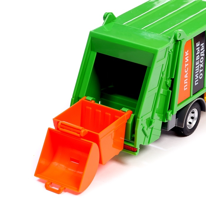 Машинка - мусоровоз «ГАЗОН NEXT» 22 см, инерция, свет, звук Машинка - мусоровоз «ГАЗОН NEXT» 22 см, инерция, свет, звук