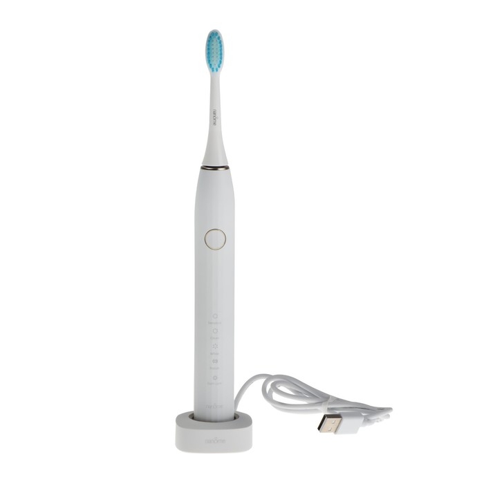 Электрическая зубная щетка Nandme NX8000, 5 режимов, АКБ, 2900 мАч, 2 насадки, белая Электрическая зубная щетка Nandme NX8000, 5 режимов, АКБ, 2900 мАч, 2 насадки, белая