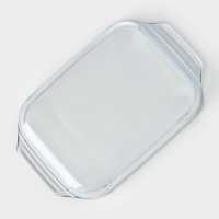 Блюдо стеклянное для запекания и выпечки IRRESISTIBLE, 39×25×7 см, 4 л