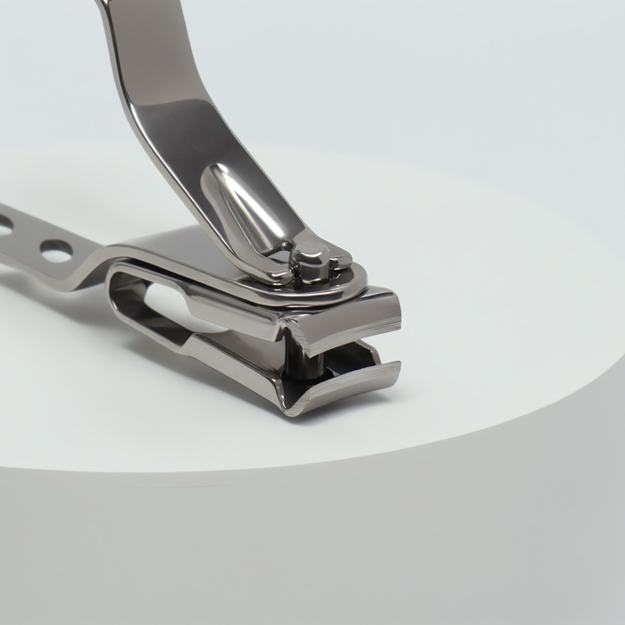 Кусачки - книпсер педикюрные, 9,5 см, с подвижными лезвиями, цвет серебристый Кусачки - книпсер педикюрные, 9,5 см, с подвижными лезвиями, цвет серебристый