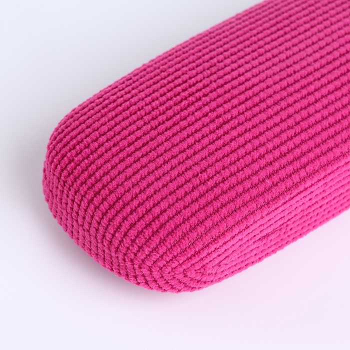 Футляр для очков на хлопушке, длина 16 см, цвет розовый Футляр для очков на хлопушке, длина 16 см, цвет розовый