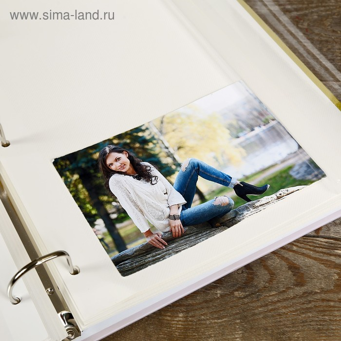 Фотоальбом магнитный 50листов 23X28см Фотоальбом магнитный 50листов 23X28см "Stretch of imagination"