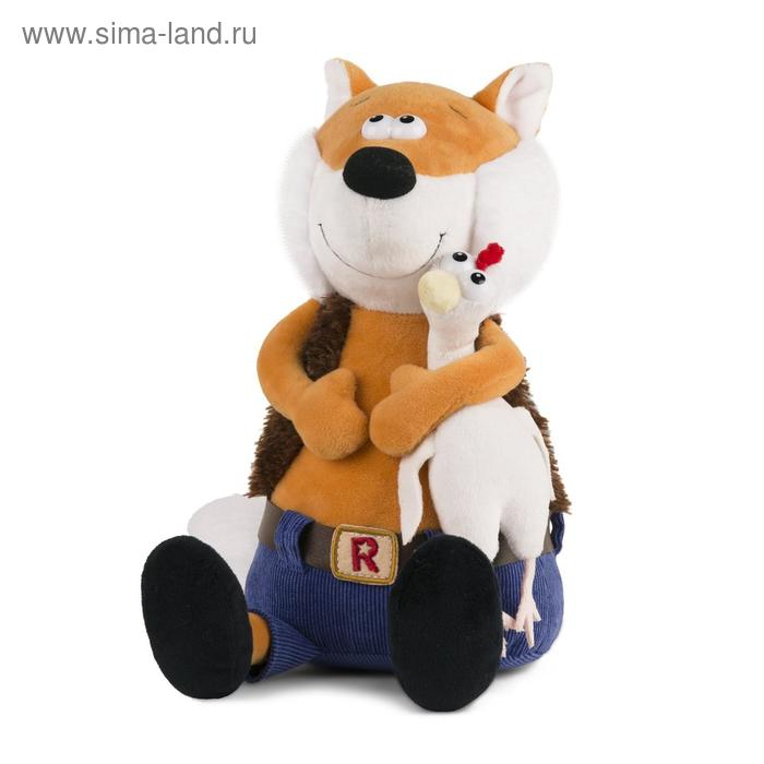 Мягкая игрушка «Ловкий Лис и Курица», 24 см Мягкая игрушка «Ловкий Лис и Курица», 24 см