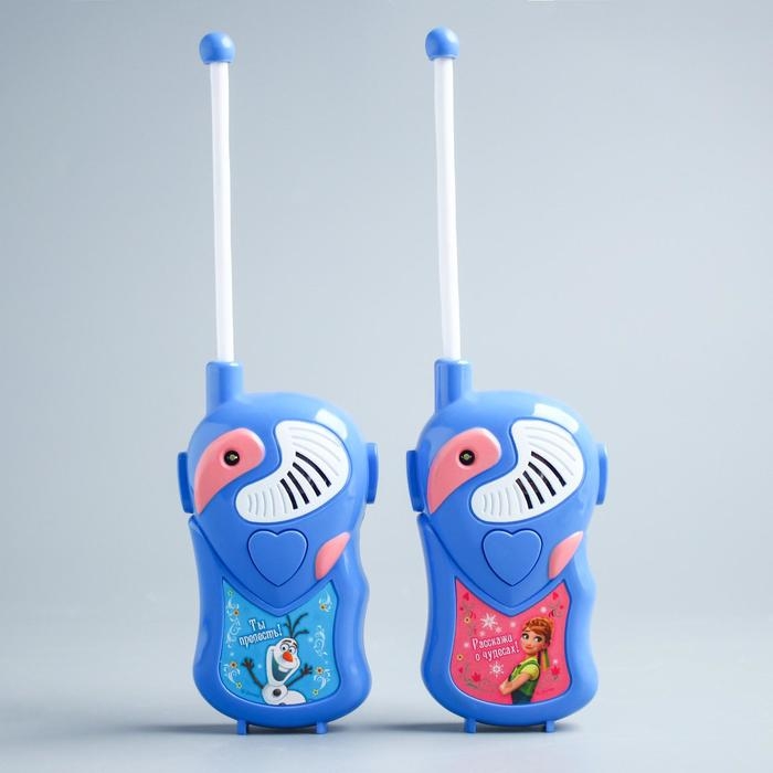 Набор раций,  Набор раций, "Анна и Олаф", световые эффекты, Холодное сердце МИКС