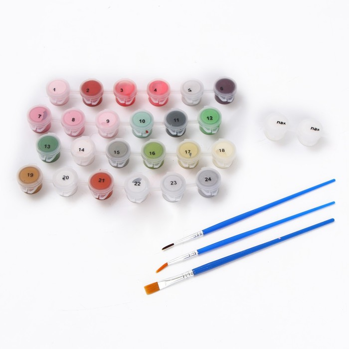 Картина по номерам на холсте с подрамником «Букет», 40 х 50 см