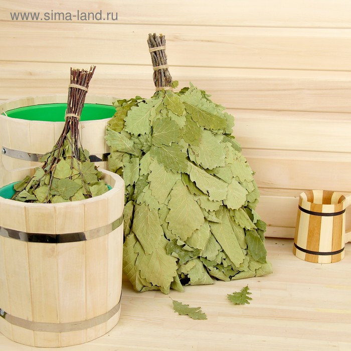 Веник для бани дубовый, 55 см Веник для бани дубовый, 55 см