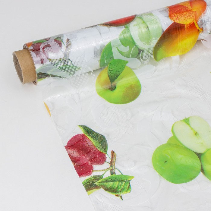 Клеёнка на стол Доляна «Сочность», ширина 137 см, рулон 30 метров, толщина 0,07 мм Клеёнка на стол Доляна «Сочность», ширина 137 см, рулон 30 метров, толщина 0,07 мм