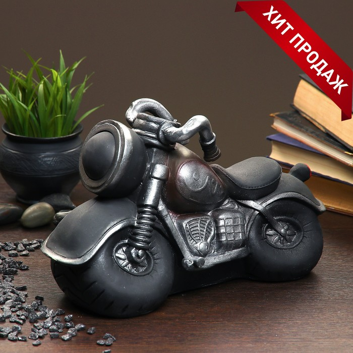 Копилка  Копилка "Мотоцикл" 34х13х20см