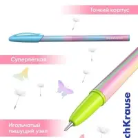 Ручка шариковая ErichKrause. Neo Stick Cool Ray, синий стержень, узел 0.7 мм