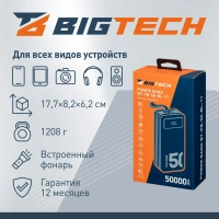 Внешний аккумулятор BigTech (BT-PB-60-BL-12) 60000 mAh черный