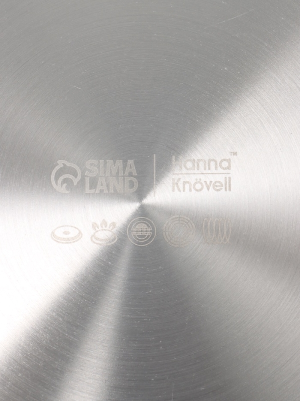 Сковорода блинная 3Ply d=28 см, h=3 см, толщина 2,2 мм, индукция Сковорода блинная 3Ply d=28 см, h=3 см, толщина 2,2 мм, индукция