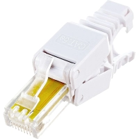 Коннектор полевой LANMASTER LAN-TMP-U5E-WH, неэкранированный, кат.5E