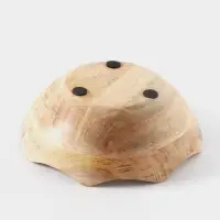 Салатник &laquo;Оттенки сирени&raquo;, 20&times;20&times;8 см, дерево манго