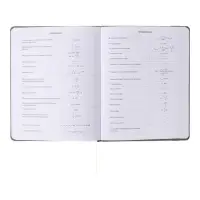 Дневник школьный 1-11 класс Dark blue, искусственная кожа, поролон на резинке, 80 г/м, ляссе