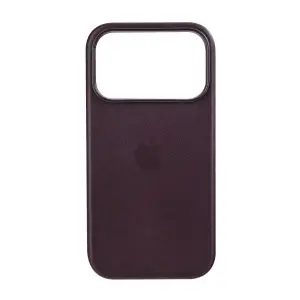 Чехол iPhone 17 Pro Max Leather Case 100% ORG (MagSafe) c LOGO Purple