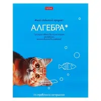 Предметная тетрадь по алгебре Hatber &laquo;Мой любимый предмет&raquo;, 48 листов, в клетку, со справочным материалом, обложка из мелованного картона