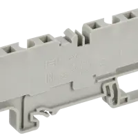 ARMAFIX Клемма пружинная CX4-4 4мм2 четырехконтактная серая IEK